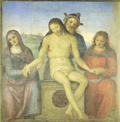 Cristo in Pietà da Pietro Perugino